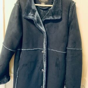 Women's Navy Blue Full length  coat